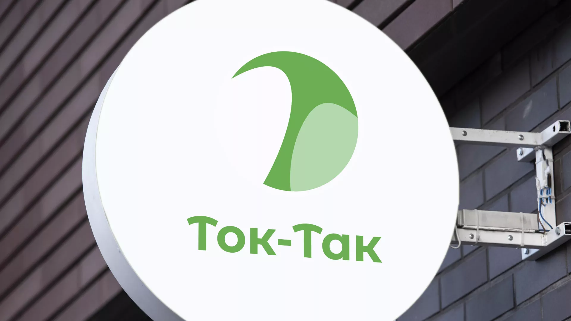Разработка логотипа аутсорсинговой компании «Ток-Так» в Рузе